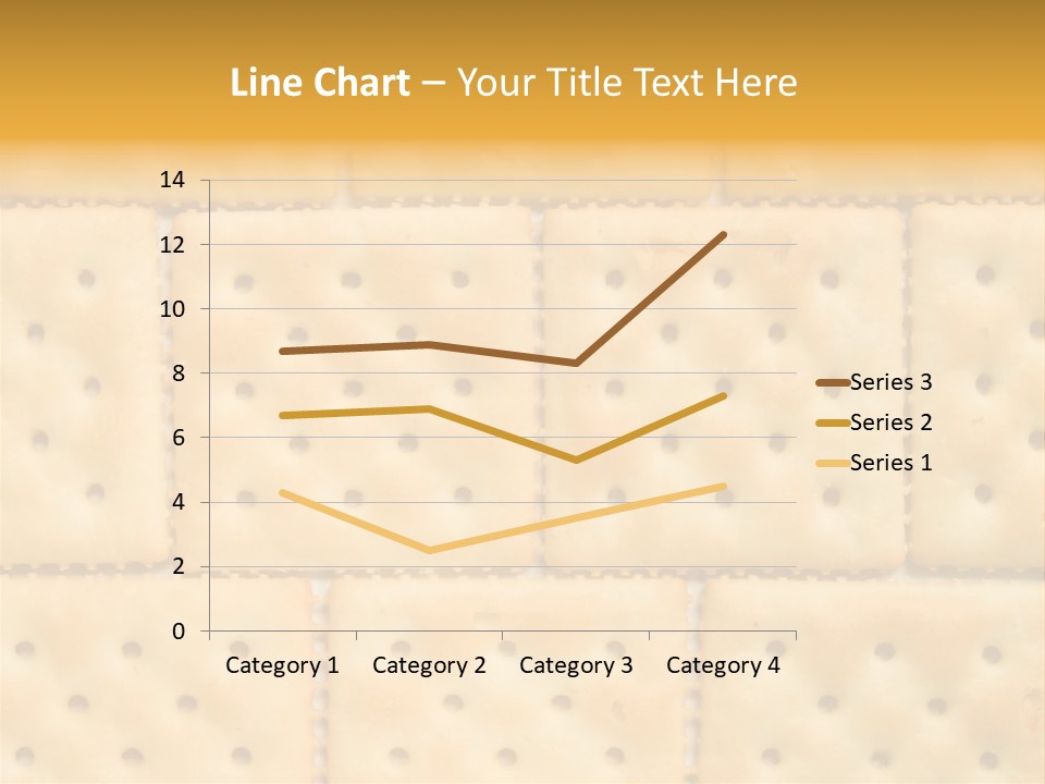 Biscuit Pattern Snack PowerPoint Template