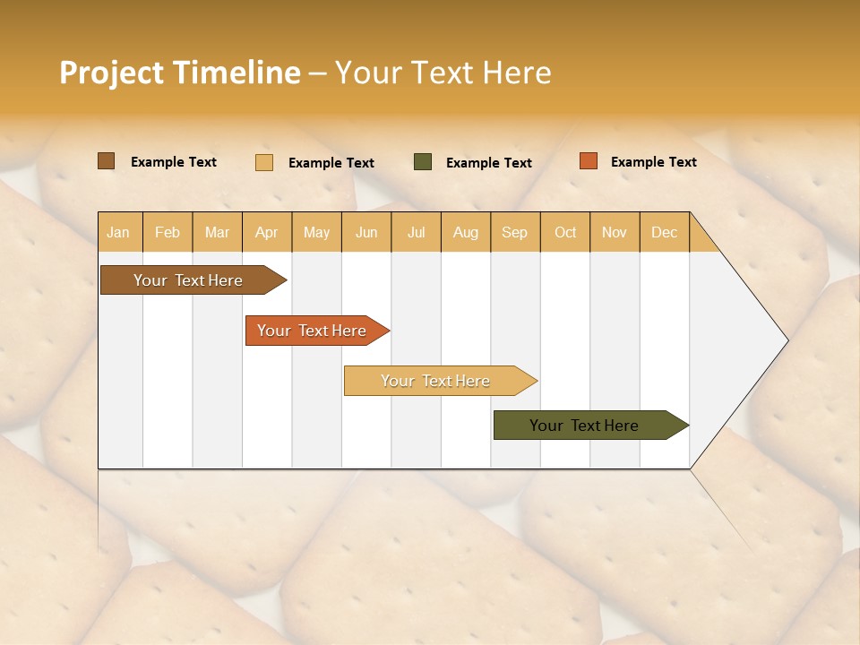 Food Pattern Bread PowerPoint Template