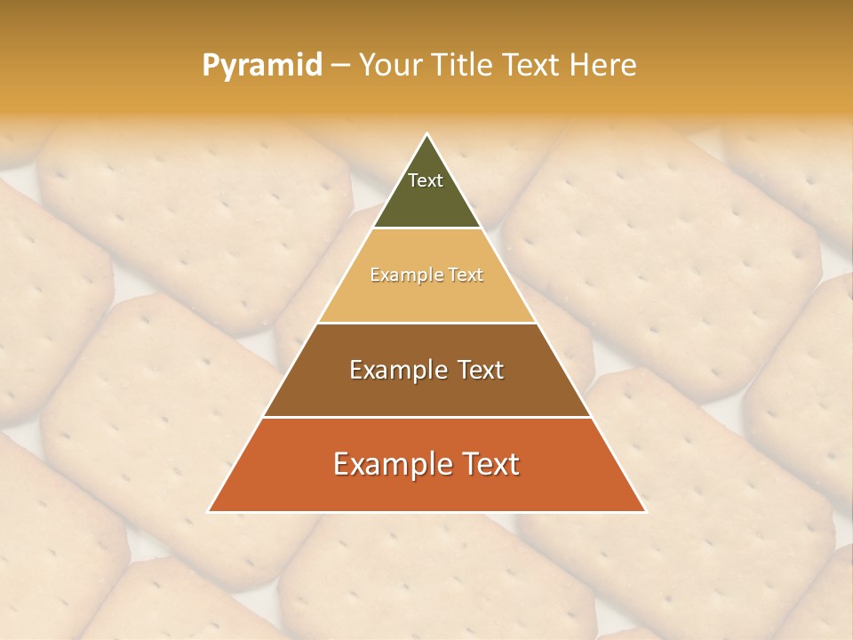 Food Pattern Bread PowerPoint Template