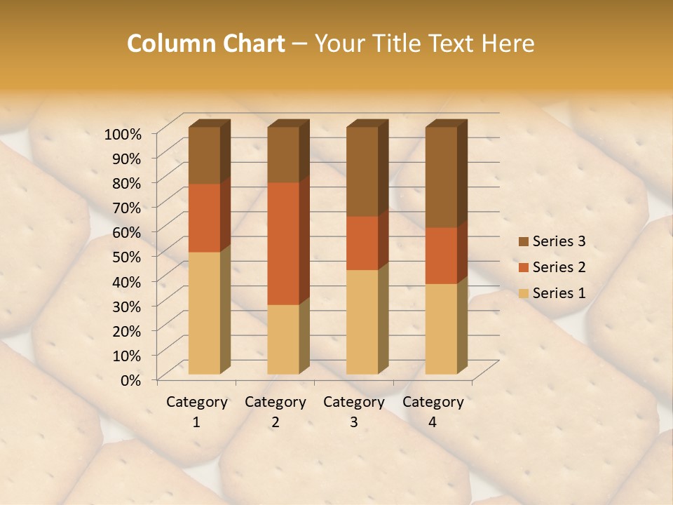 Food Pattern Bread PowerPoint Template