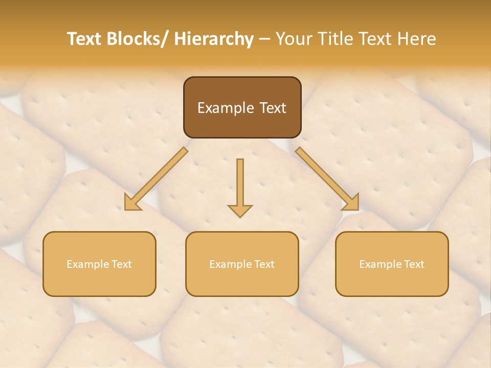 Food Pattern Bread PowerPoint Template