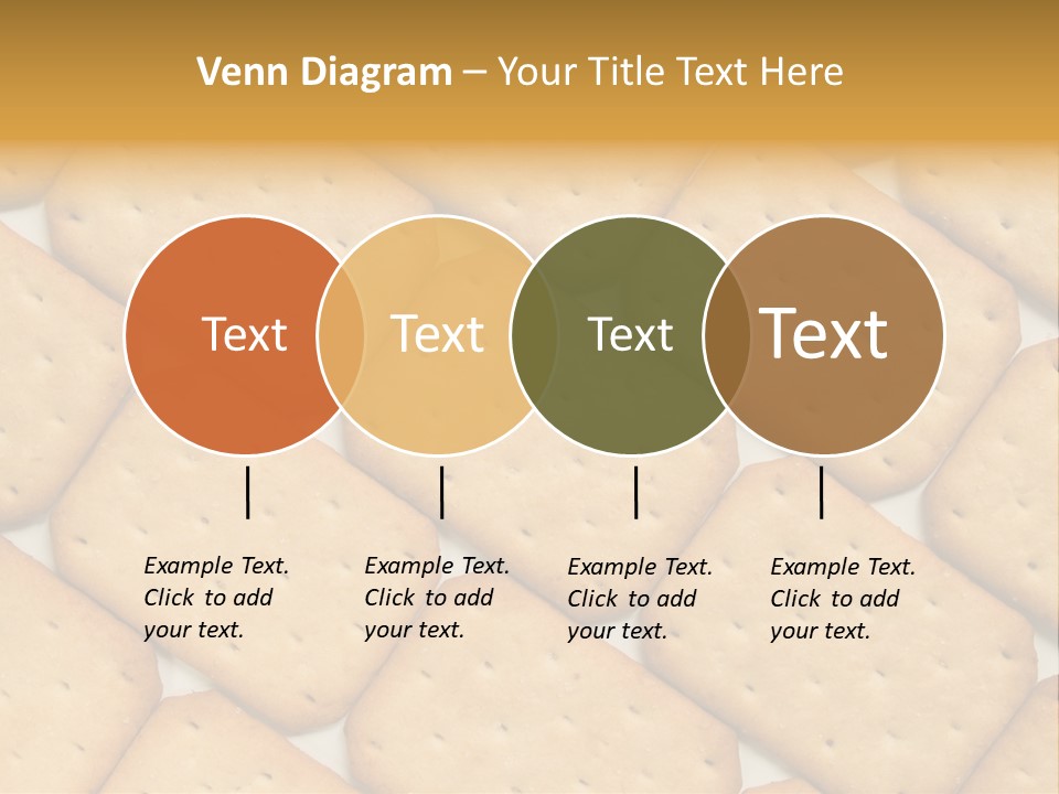 Food Pattern Bread PowerPoint Template