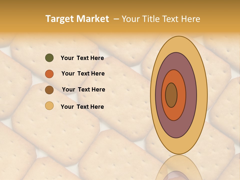 Food Pattern Bread PowerPoint Template