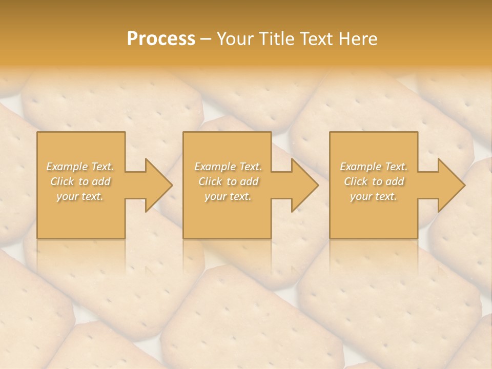 Food Pattern Bread PowerPoint Template
