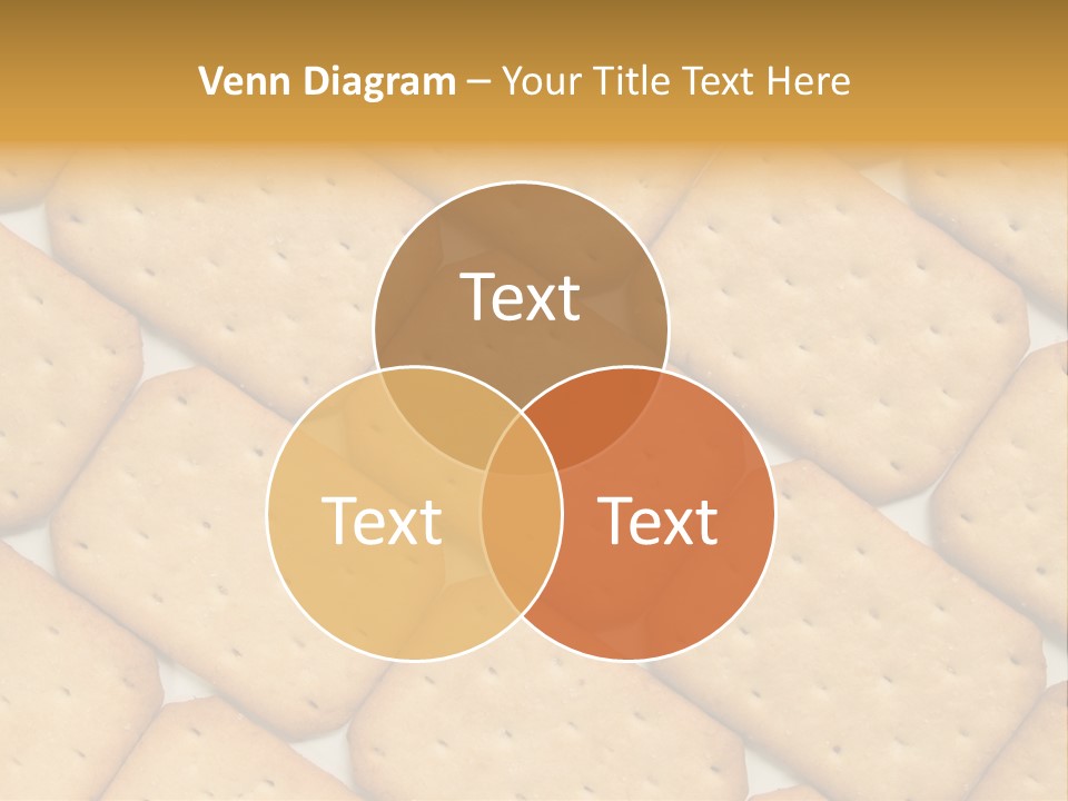 Food Pattern Bread PowerPoint Template