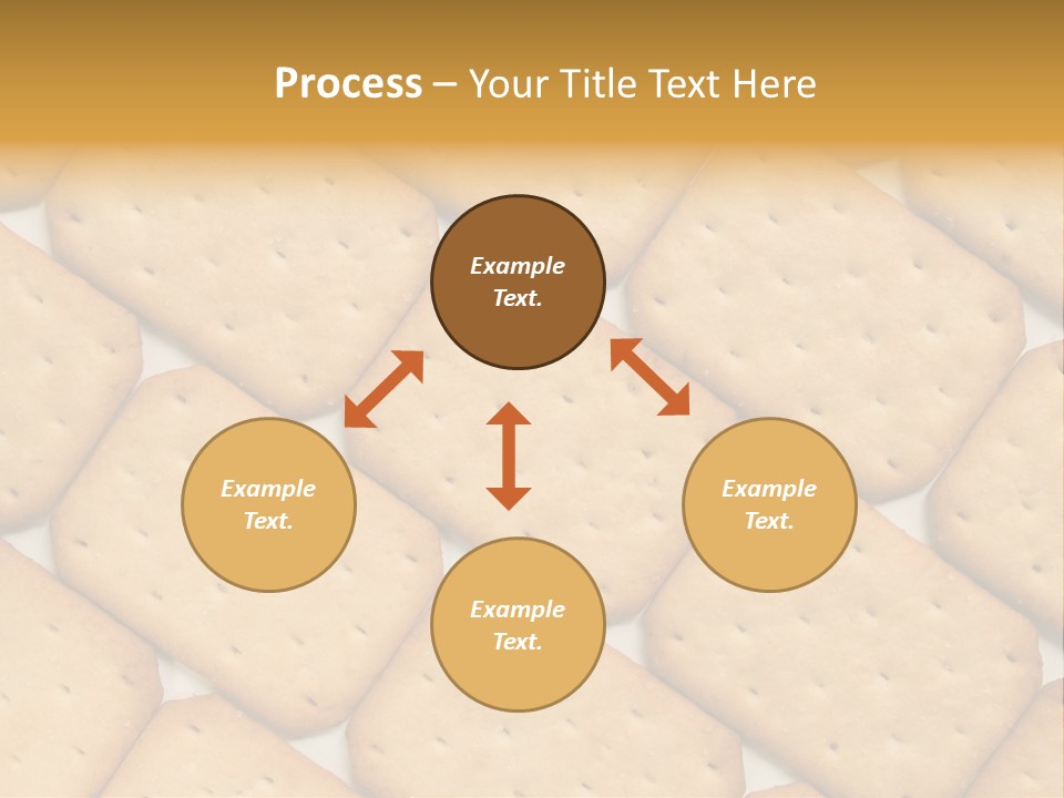 Food Pattern Bread PowerPoint Template