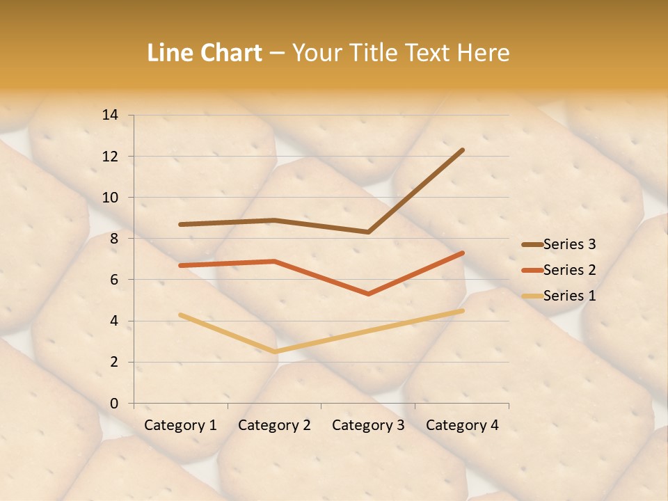 Food Pattern Bread PowerPoint Template