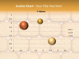 Cracker Biscuit Pattern PowerPoint Template