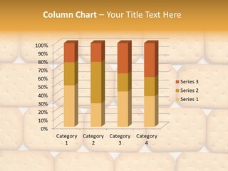 Cracker Biscuit Pattern PowerPoint Template