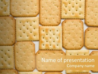 Pattern Bakery Snack PowerPoint Template