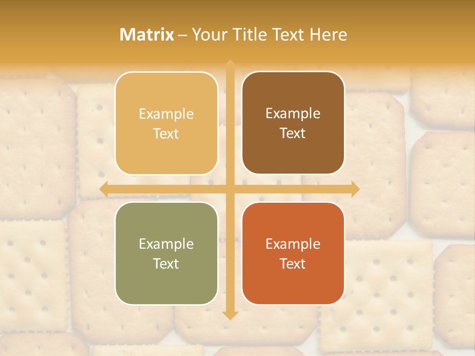 Pattern Bakery Snack PowerPoint Template