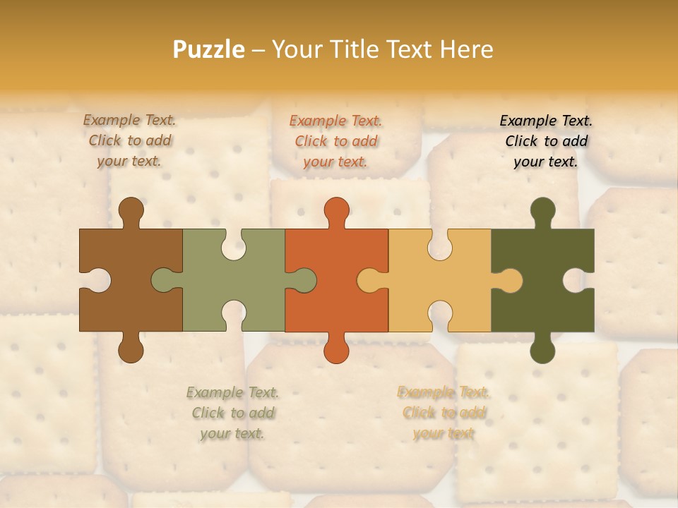 Pattern Bakery Snack PowerPoint Template