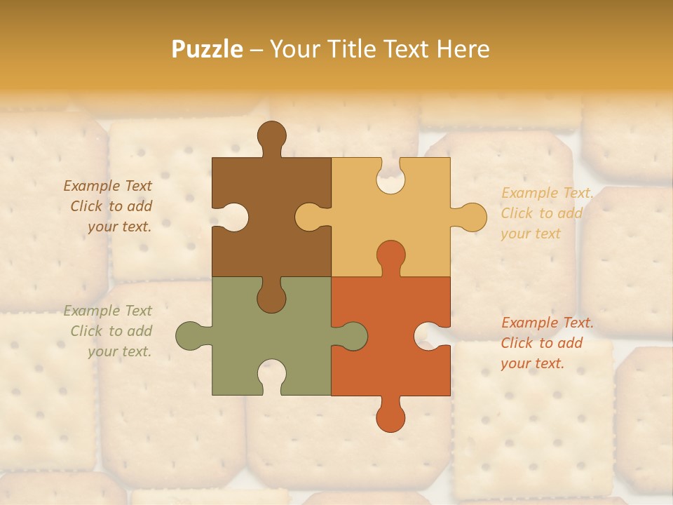 Pattern Bakery Snack PowerPoint Template