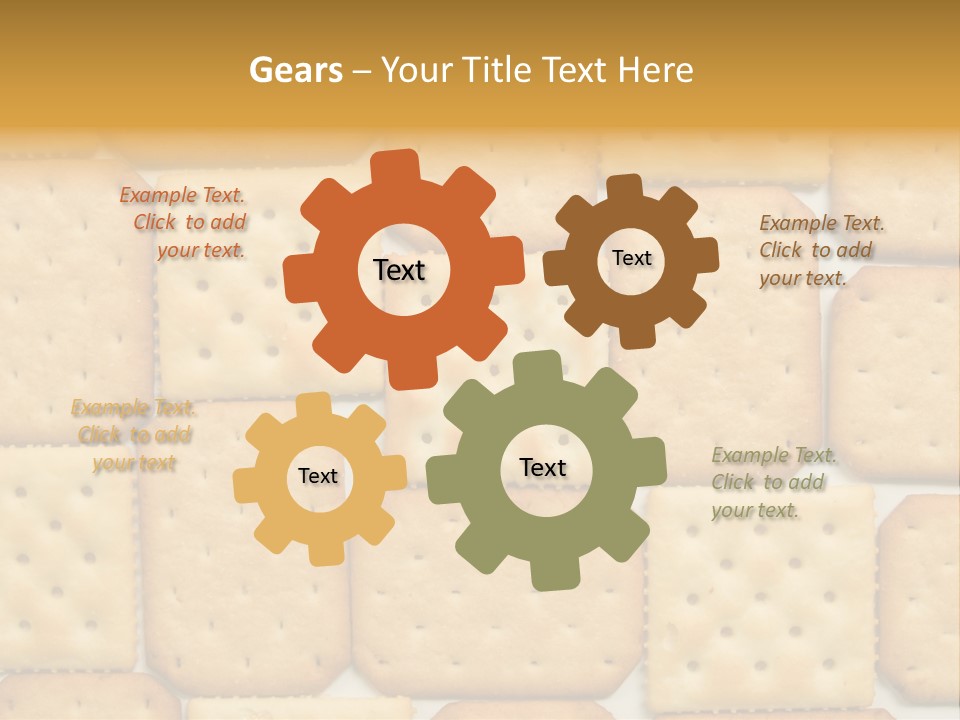 Pattern Bakery Snack PowerPoint Template