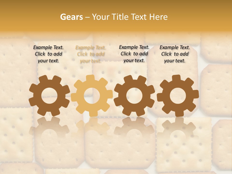 Pattern Bakery Snack PowerPoint Template