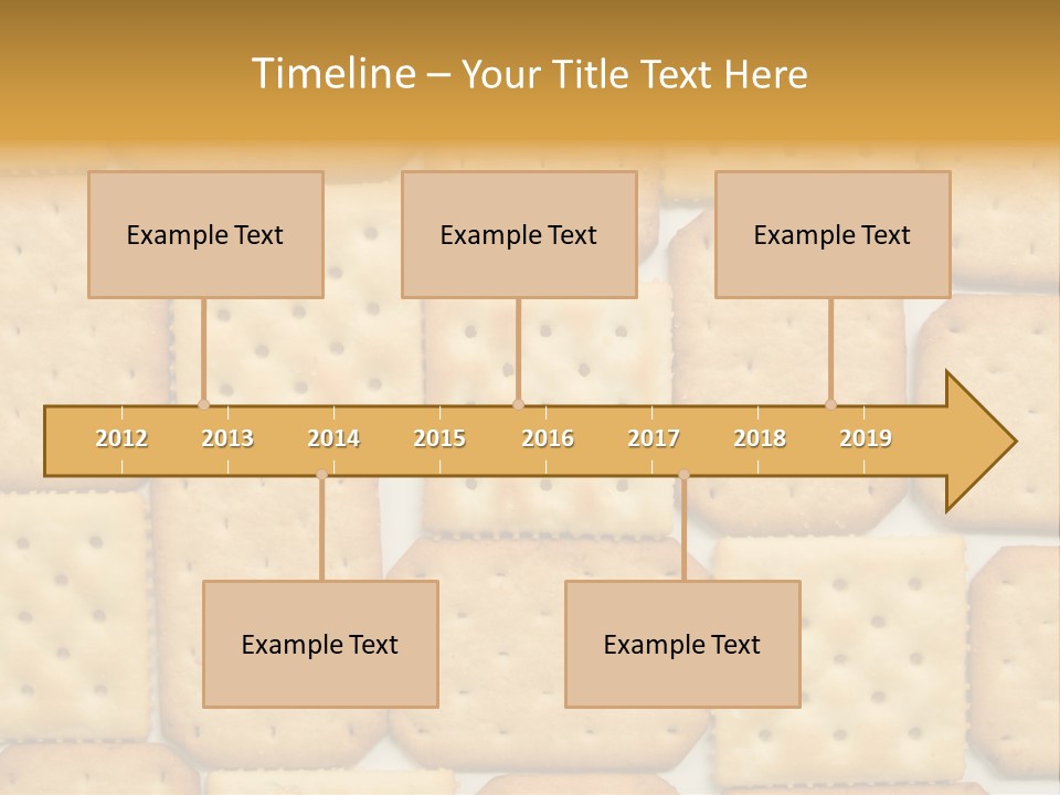 Pattern Bakery Snack PowerPoint Template