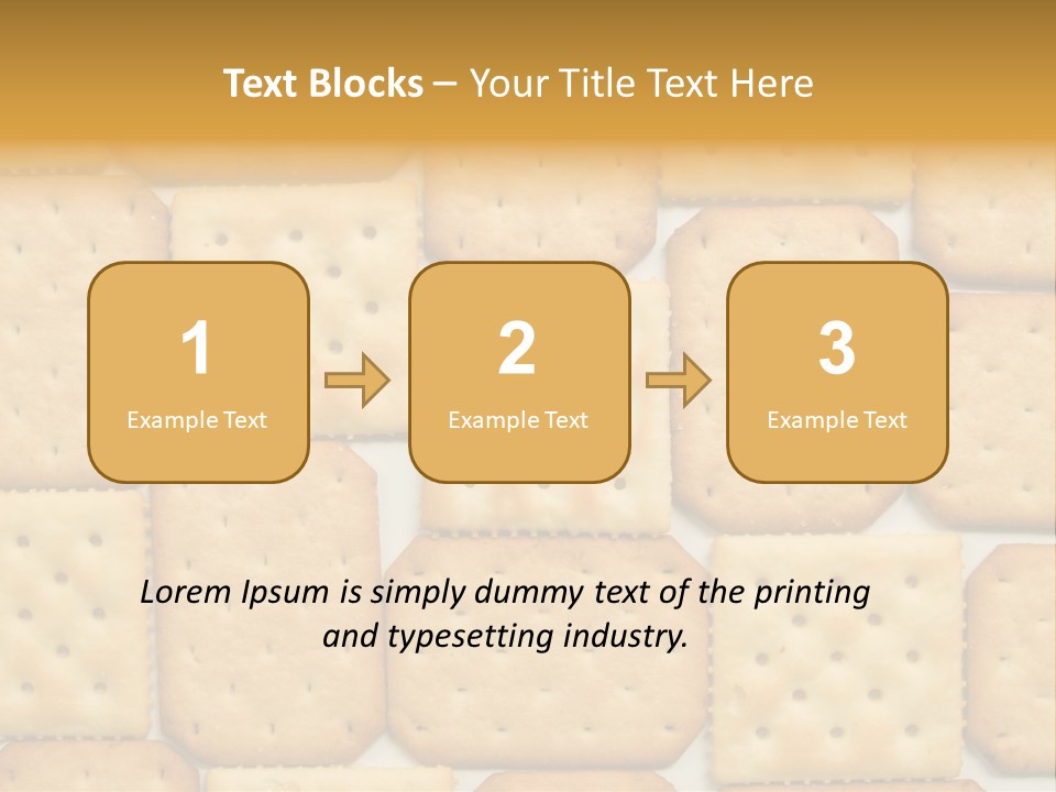 Pattern Bakery Snack PowerPoint Template