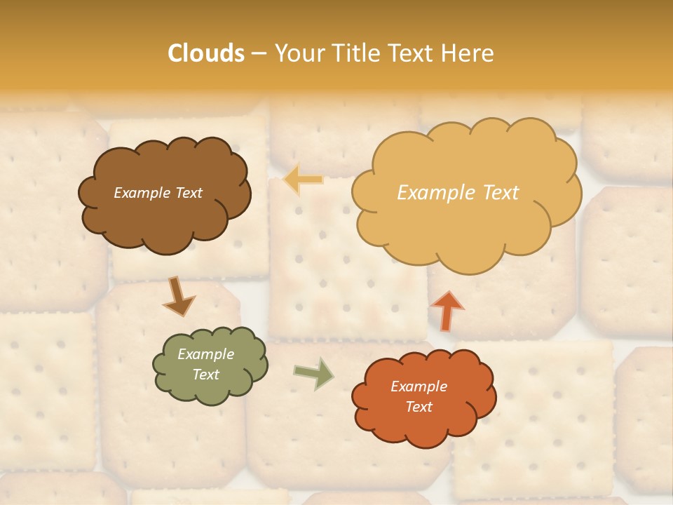 Pattern Bakery Snack PowerPoint Template