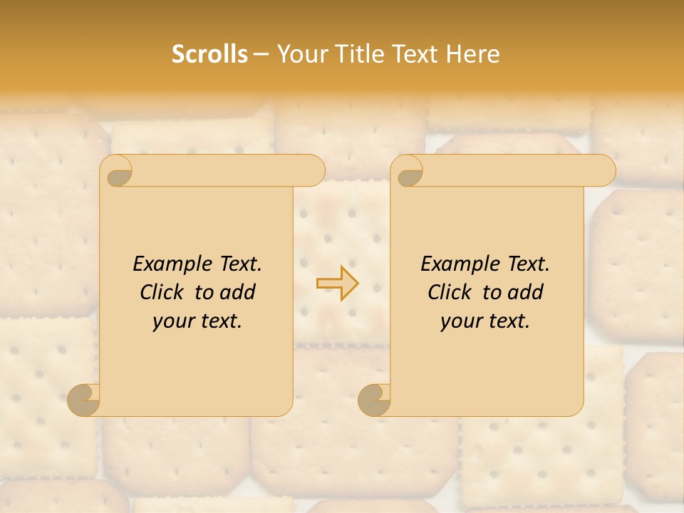 Pattern Bakery Snack PowerPoint Template