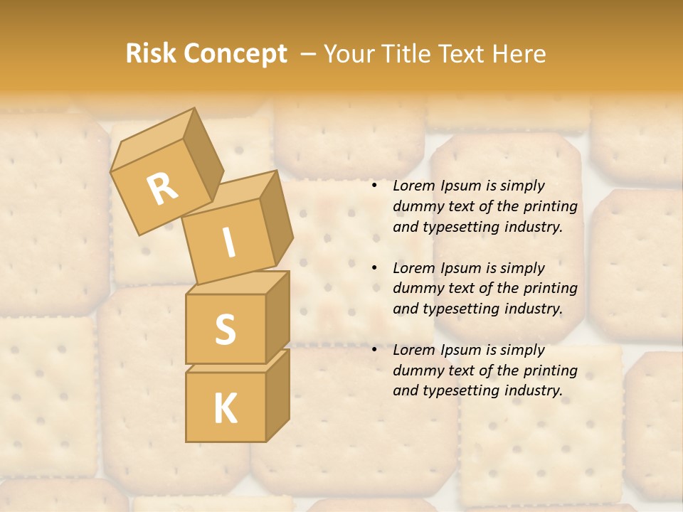 Pattern Bakery Snack PowerPoint Template