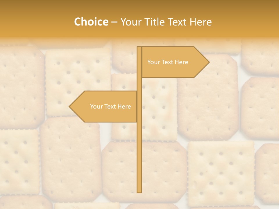 Pattern Bakery Snack PowerPoint Template