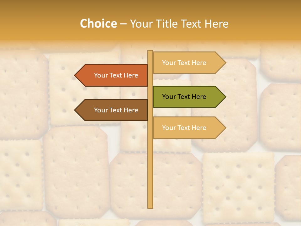 Pattern Bakery Snack PowerPoint Template