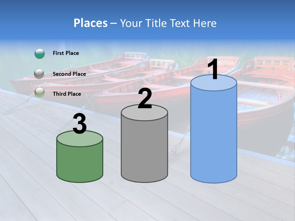 Clear Moorings Fresh PowerPoint Template