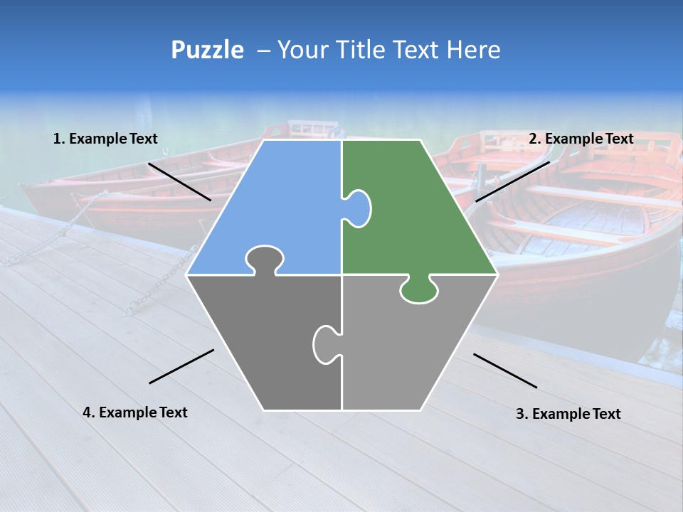 Clear Moorings Fresh PowerPoint Template