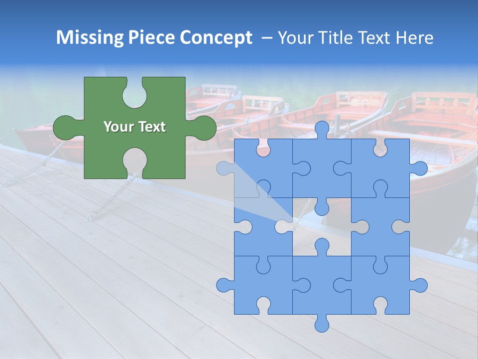 Clear Moorings Fresh PowerPoint Template