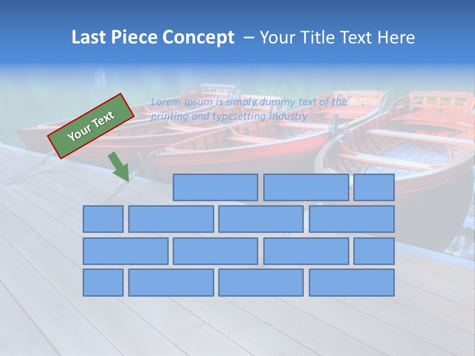 Clear Moorings Fresh PowerPoint Template