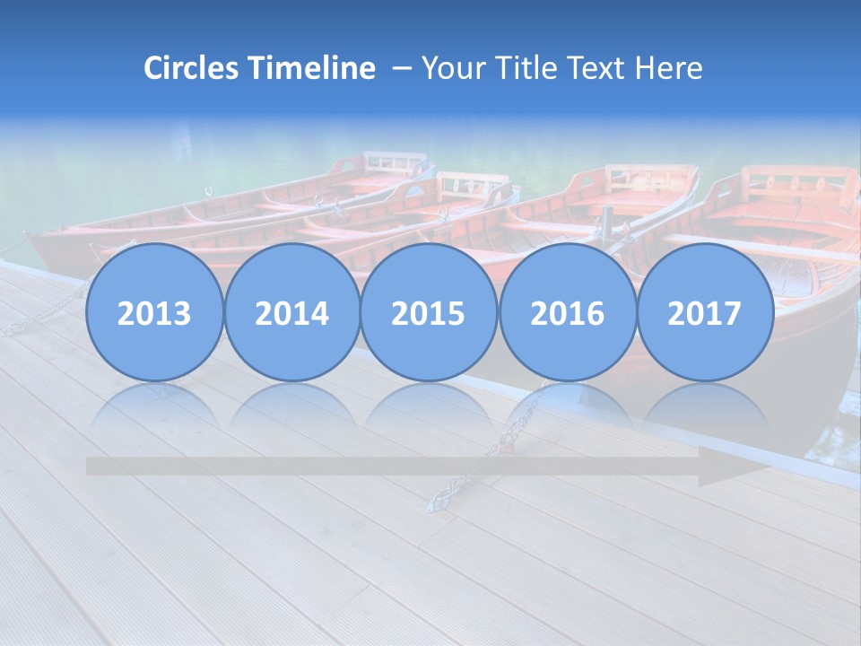 Clear Moorings Fresh PowerPoint Template