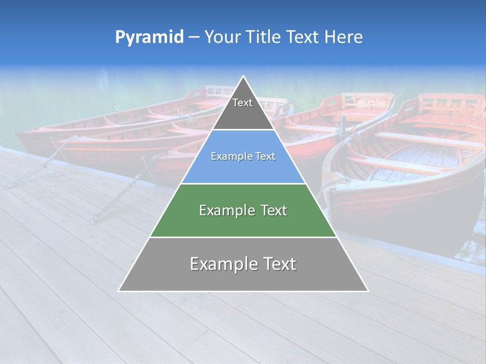 Clear Moorings Fresh PowerPoint Template