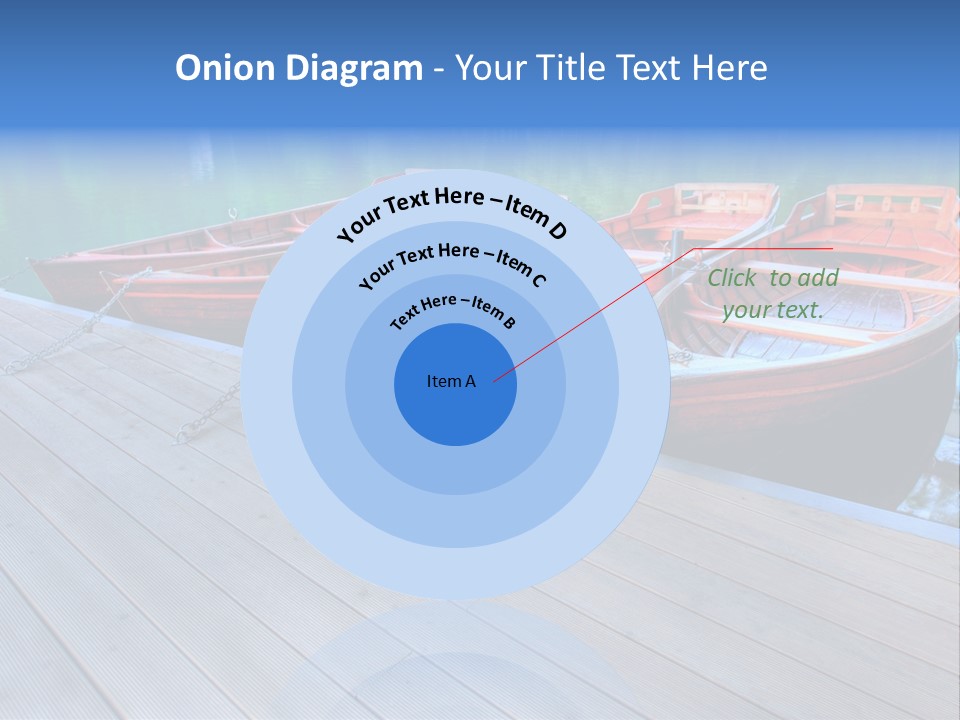 Clear Moorings Fresh PowerPoint Template