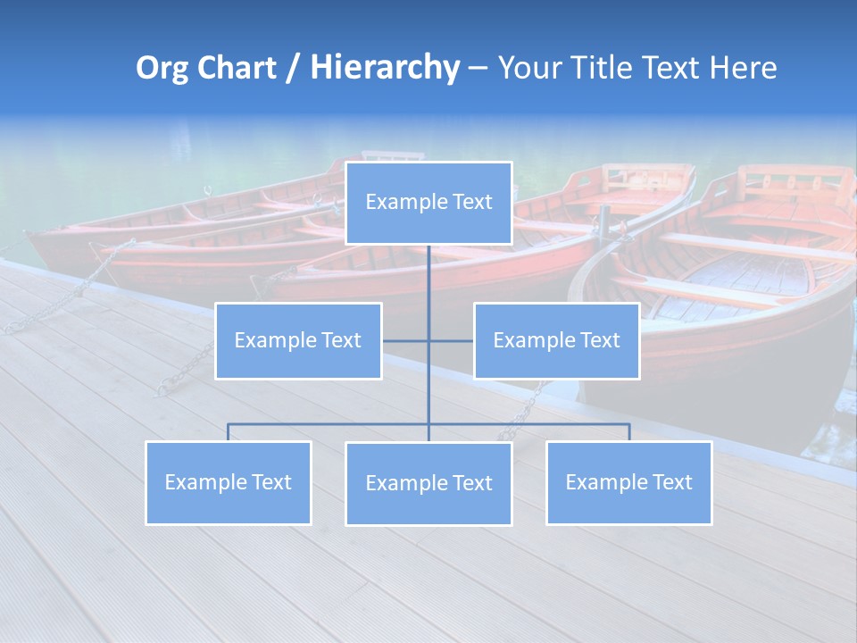 Clear Moorings Fresh PowerPoint Template