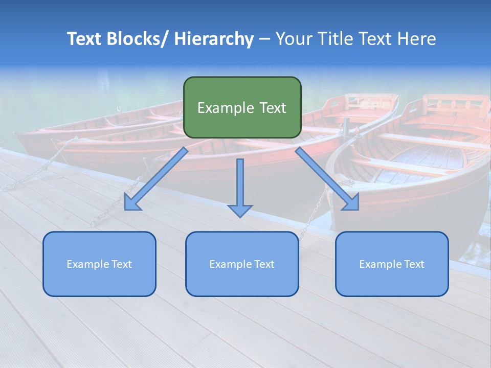 Clear Moorings Fresh PowerPoint Template