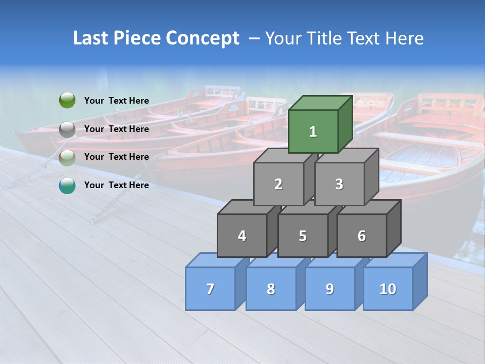 Clear Moorings Fresh PowerPoint Template
