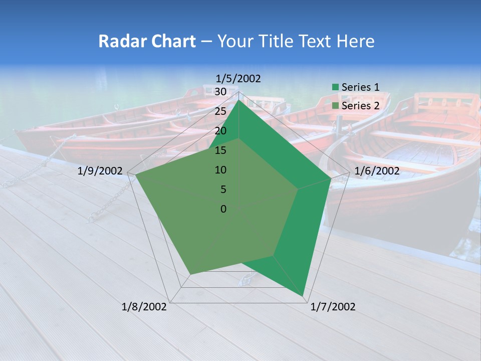 Clear Moorings Fresh PowerPoint Template