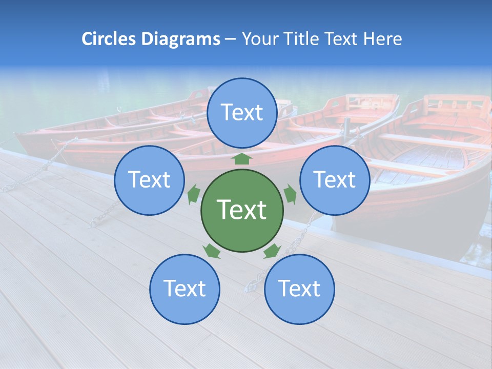 Clear Moorings Fresh PowerPoint Template