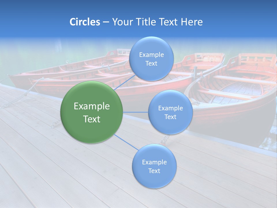 Clear Moorings Fresh PowerPoint Template