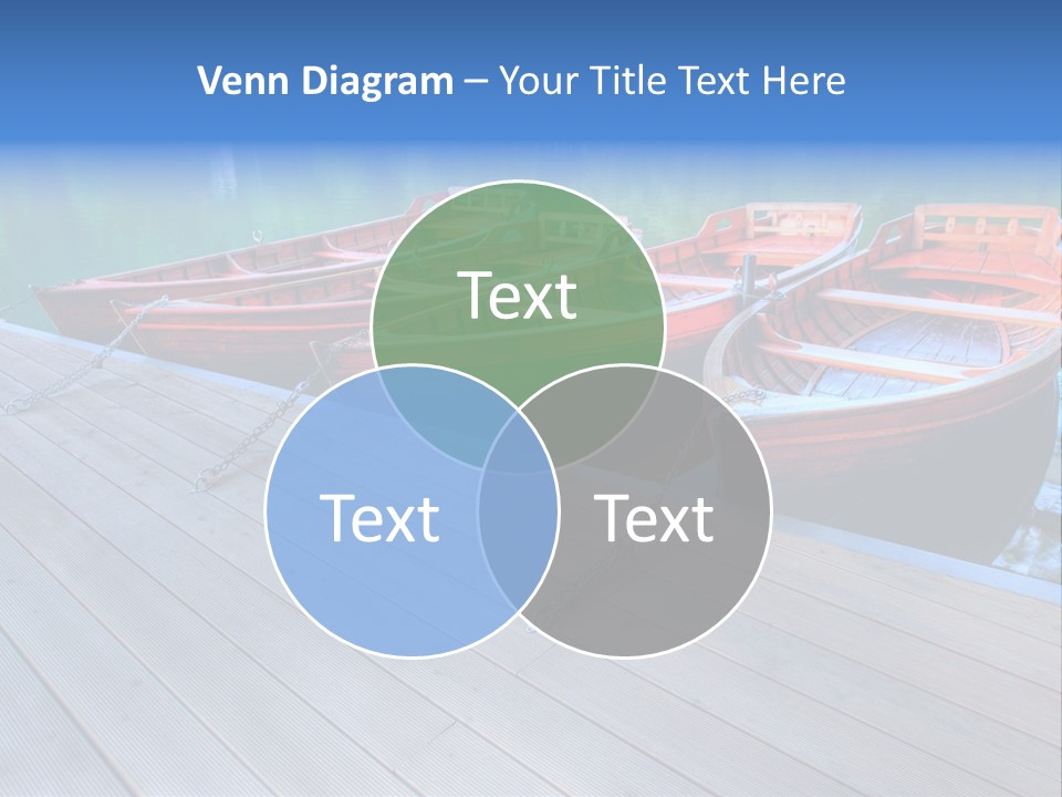 Clear Moorings Fresh PowerPoint Template