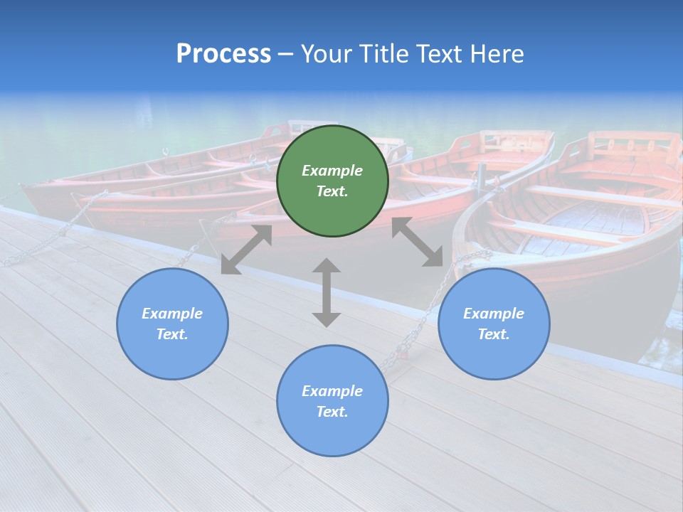Clear Moorings Fresh PowerPoint Template