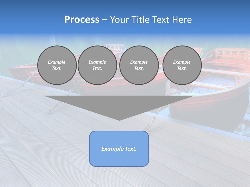 Clear Moorings Fresh PowerPoint Template