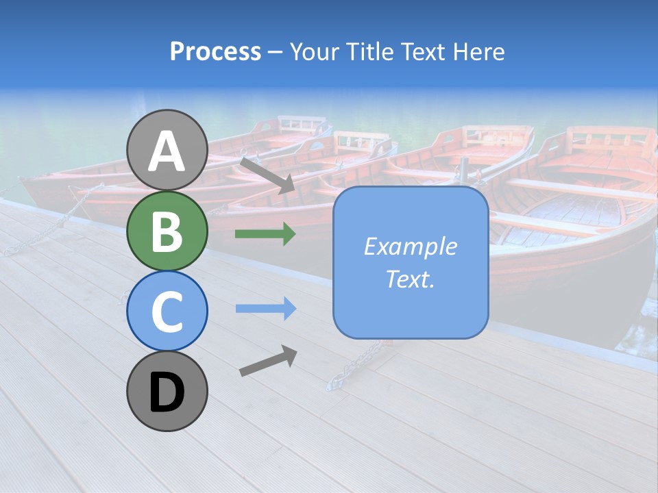 Clear Moorings Fresh PowerPoint Template
