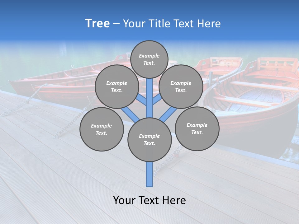 Clear Moorings Fresh PowerPoint Template