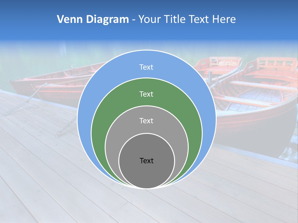 Clear Moorings Fresh PowerPoint Template