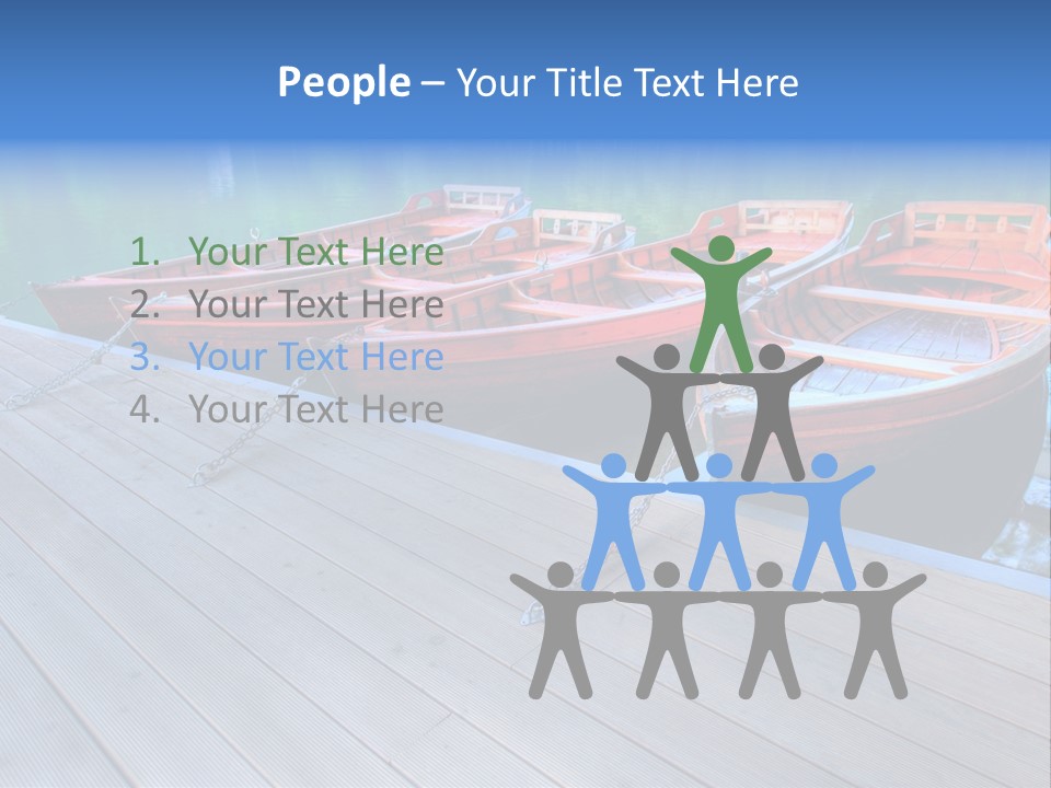Clear Moorings Fresh PowerPoint Template