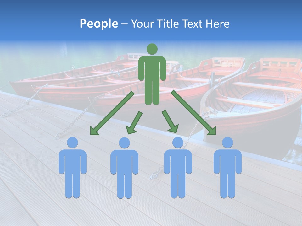 Clear Moorings Fresh PowerPoint Template
