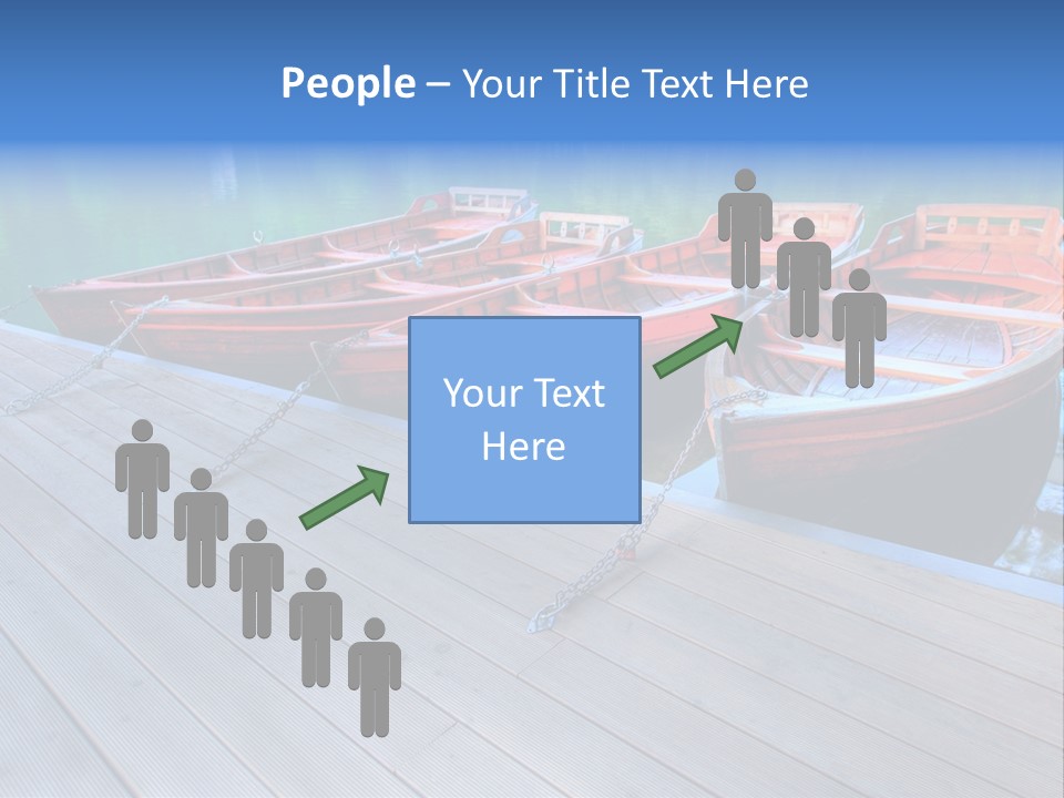 Clear Moorings Fresh PowerPoint Template
