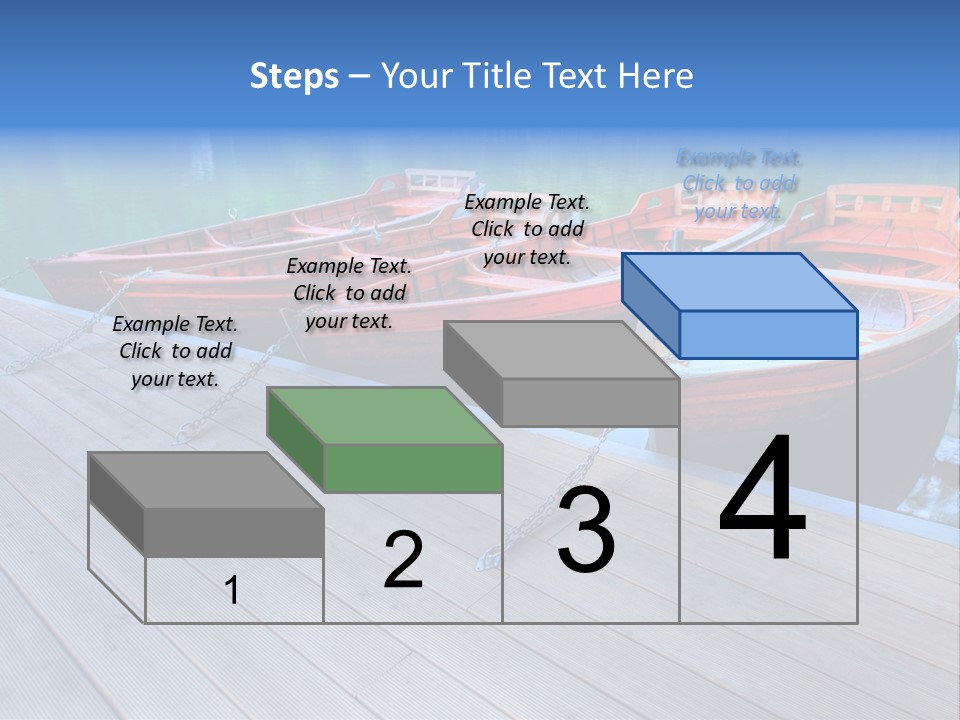 Clear Moorings Fresh PowerPoint Template