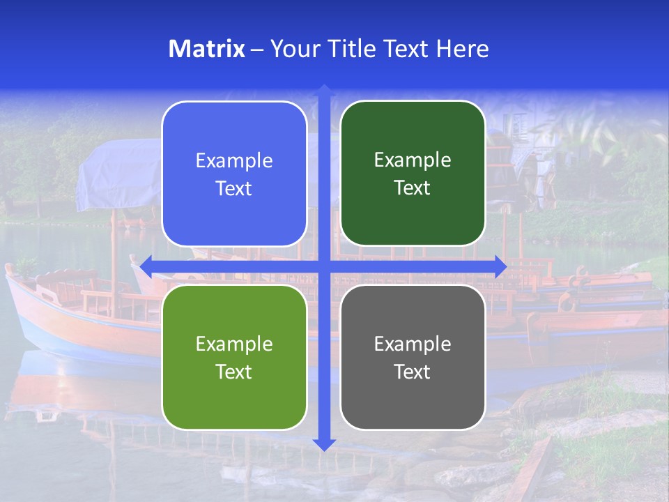 Wooden Water Nature PowerPoint Template